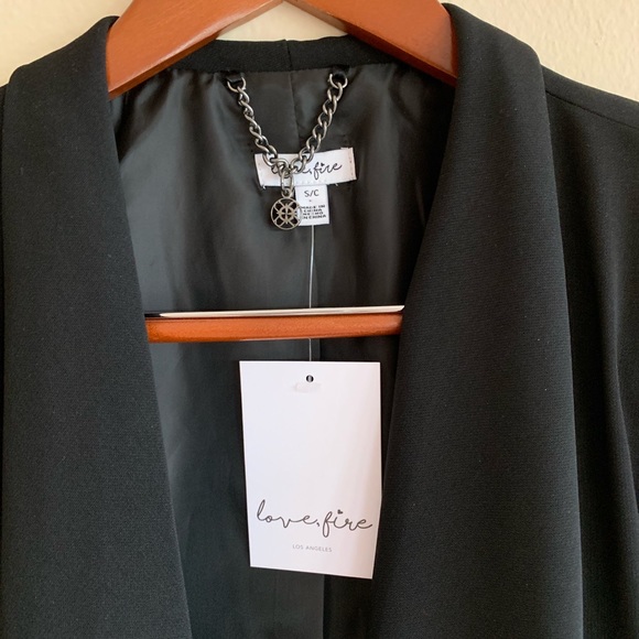 NEW!! Love, Fire Drape Blazer✨ - Picture 7 of 7